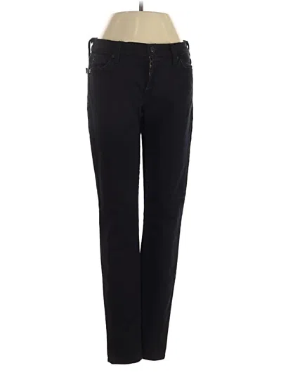 Pre-owned 7 For All Mankind Jeans In Black
