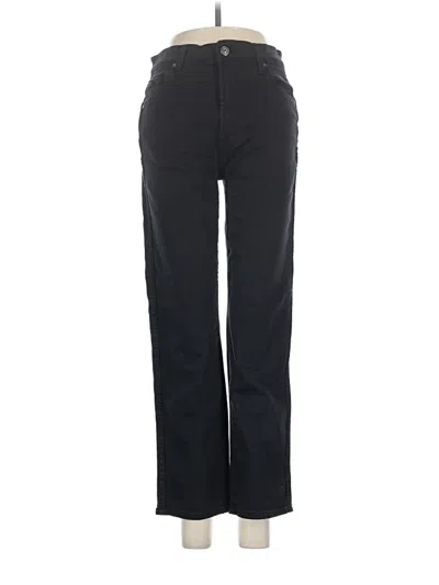 Pre-owned 7 For All Mankind Jeans In Black