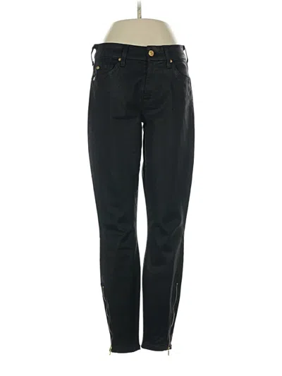 Pre-owned 7 For All Mankind Jeans In Black