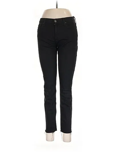 Pre-owned 7 For All Mankind Jeans In Black