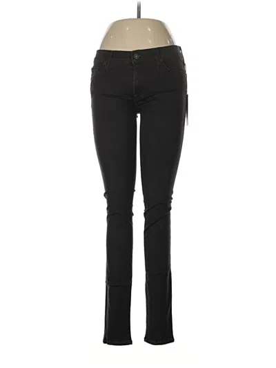 Pre-owned 7 For All Mankind Jeans In Black