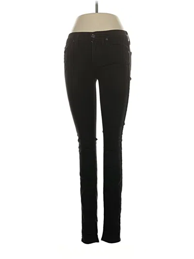 Pre-owned 7 For All Mankind Jeans In Black