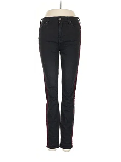 Pre-owned 7 For All Mankind Jeans In Black