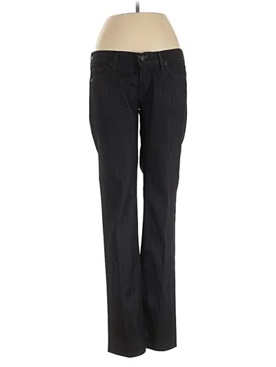 Pre-owned 7 For All Mankind Jeans In Black