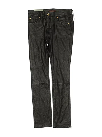 Pre-owned 7 For All Mankind Kids' Jeans In Black