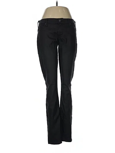 Pre-owned 7 For All Mankind Jeans In Black