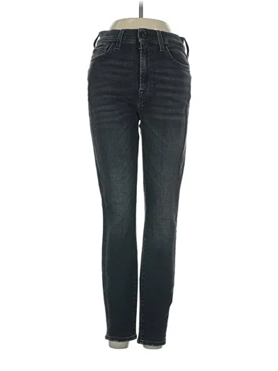 Pre-owned 7 For All Mankind Jeans In Black