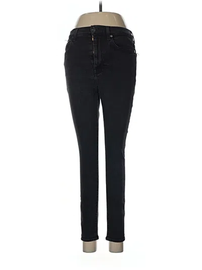 Pre-owned 7 For All Mankind Jeans In Black