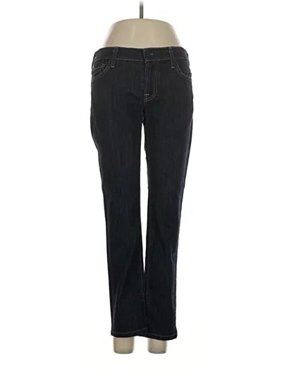 Pre-owned 7 For All Mankind Jeans In Black