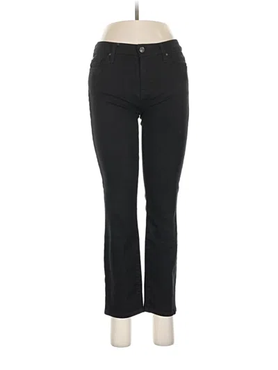 Pre-owned 7 For All Mankind Jeans In Black