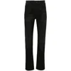 7 For All Mankind The Straight Rinse Classic Straight Jean In Black