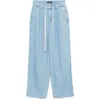 7 For All Mankind Drawstring Waist Tilda Jeans In Blue