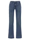 7 For All Mankind Bootcut Jeans Blue In Blue