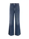 7 For All Mankind Western Modern Dojo Flared Jeans In Blue