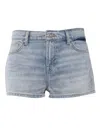 7 For All Mankind Low Shorts Tokyo In Blue