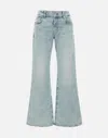 7 For All Mankind Classic Flare Jeans In Blue