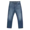 7 For All Mankind Faded Vintage Denim Trousers In Blue