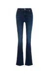 7 For All Mankind Bair Mid-rise Bootcut Jeans In Blue
