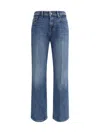 7 For All Mankind Calie Straight Jasper Jeans In Blue
