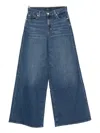 7 For All Mankind High-waisted Jeans In Blue
