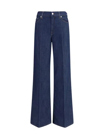 7 For All Mankind Jeans In Blue