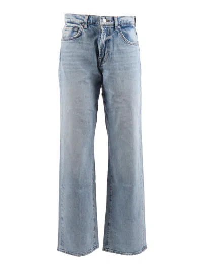 7 For All Mankind High-rise Jeans In Blue