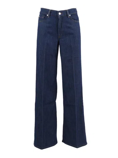 7 For All Mankind Jeans In Blue