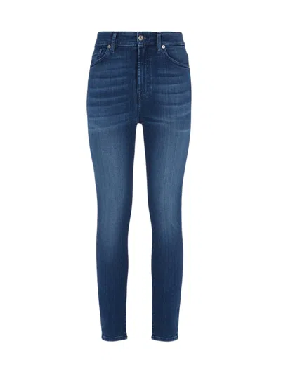 7 For All Mankind Jeans In Blue