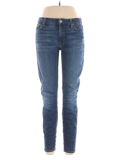 Pre-owned 7 For All Mankind Jeans In Blue