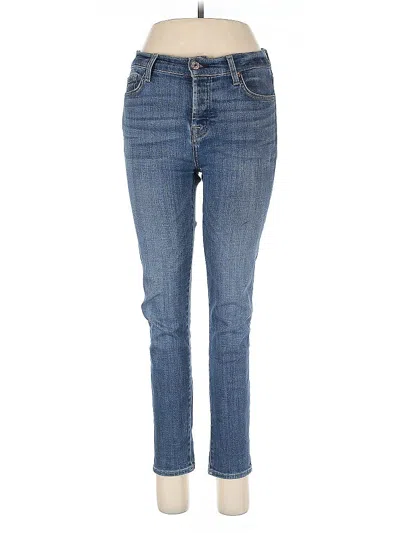 Pre-owned 7 For All Mankind Jeans In Blue