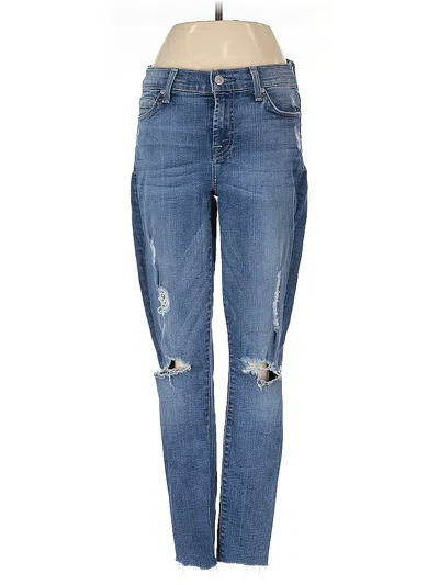 Pre-owned 7 For All Mankind Jeans In Blue