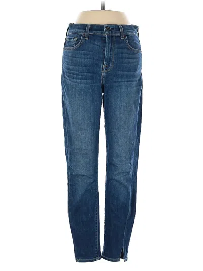 Pre-owned 7 For All Mankind Jeans In Blue