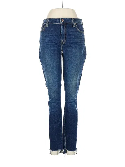 Pre-owned 7 For All Mankind Jeans In Blue