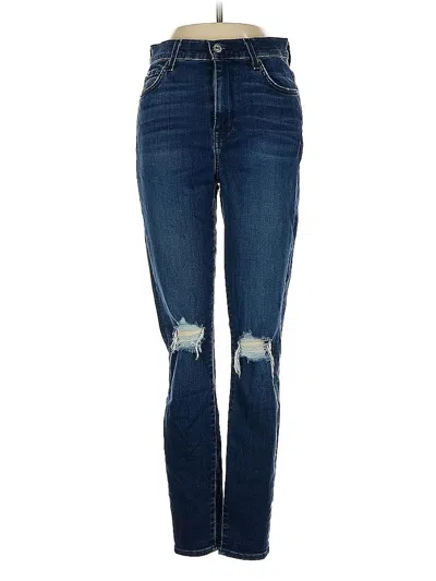 Pre-owned 7 For All Mankind Jeans In Blue