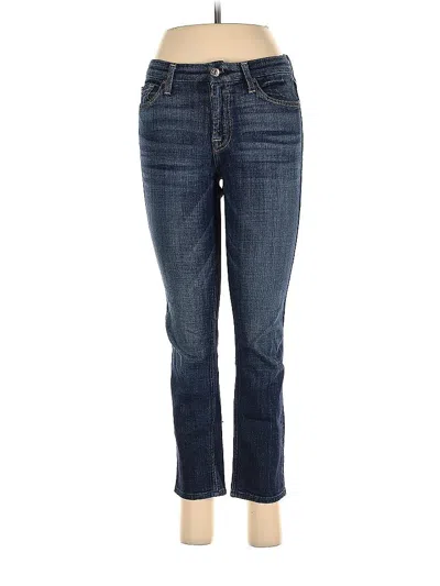 Pre-owned 7 For All Mankind Jeans In Blue