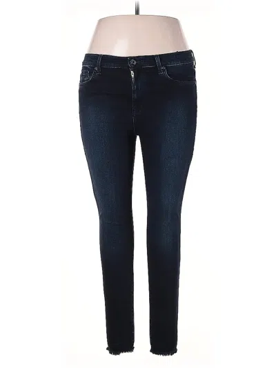 Pre-owned 7 For All Mankind Jeans In Blue