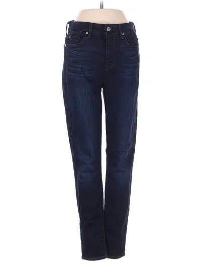 Pre-owned 7 For All Mankind Jeans In Blue