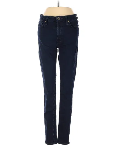 Pre-owned 7 For All Mankind Jeans In Blue