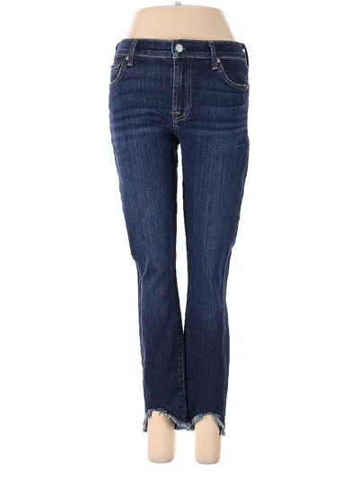 Pre-owned 7 For All Mankind Jeans In Blue