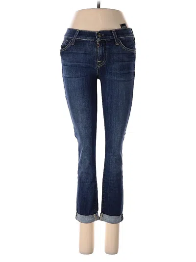 Pre-owned 7 For All Mankind Jeans In Blue