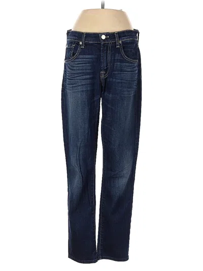 Pre-owned 7 For All Mankind Jeans In Blue