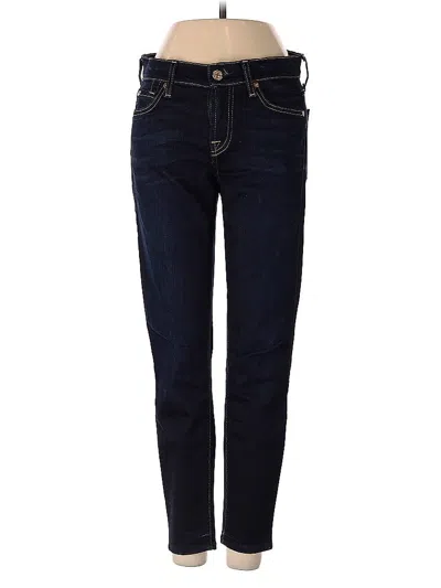 Pre-owned 7 For All Mankind Jeans In Blue