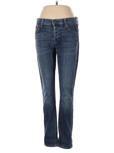 Pre-owned 7 For All Mankind Jeans In Blue