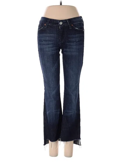 Pre-owned 7 For All Mankind Jeans In Blue