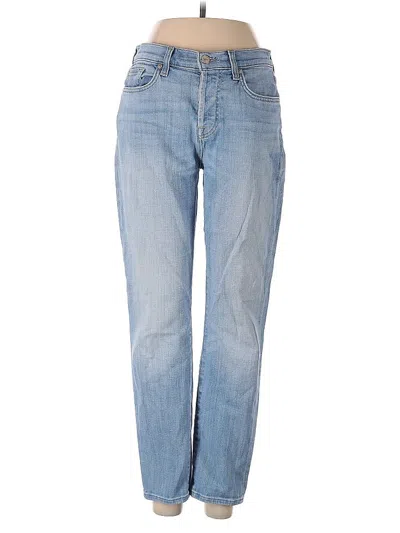 Pre-owned 7 For All Mankind Jeans In Blue