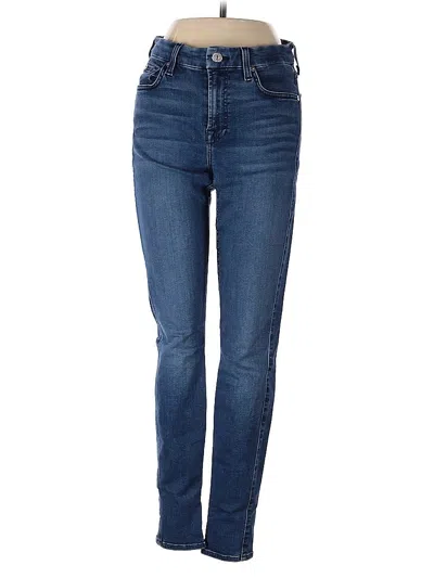 Pre-owned 7 For All Mankind Jeans In Blue