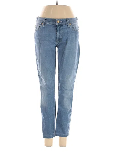 Pre-owned 7 For All Mankind Jeans In Blue