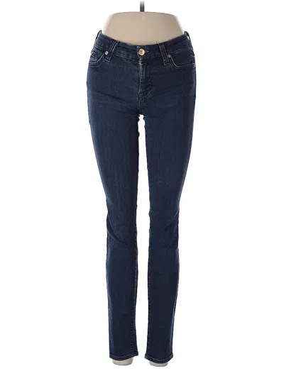 Pre-owned 7 For All Mankind Jeans In Blue