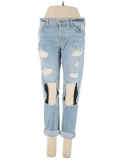 Pre-owned 7 For All Mankind Jeans In Blue