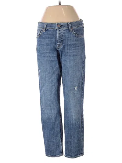 Pre-owned 7 For All Mankind Jeans In Blue